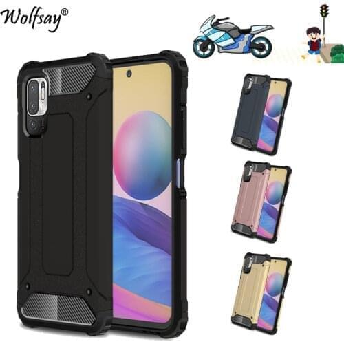 Case For Xiaomi Poco M3 Pro 5G Case Bumper TPU+PC Hybrid Armor Cover For Xiaomi Poco M3 Pro 5G Phone Case For Poco M3 Pro 6.5"