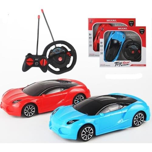 Electric 1:20 RC Car Driving Electric Radio Remote Control Car Children Birthday Four-way Remote Control Sports Car Model Toys