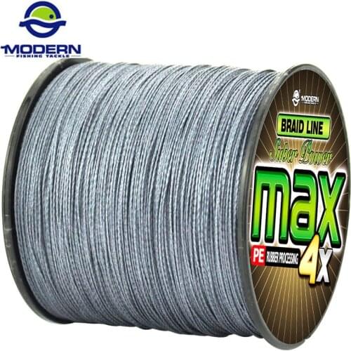 500M MODERN Fishing Line MAX 4 Stands 8-90LB Factory Direct Sales Super Strong Braided PE Multilament Braid Rope Lake Fishing