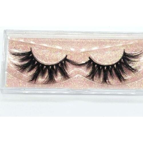20mm mink eyelashes soft natural long real mink hair false eyelash volume strip mink eyelashes eyemake up