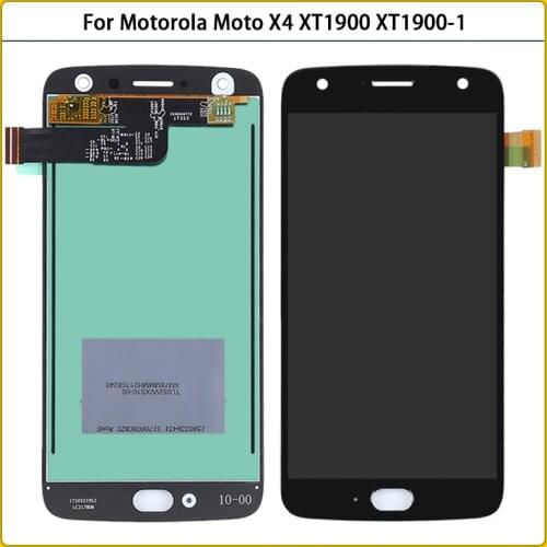 New 5.2'' Original For Motorola Moto X4 XT1900 XT1900-1 XT1900-1 XT1900-4 LCD Display Touch Screen Digitizer Sensor Replac