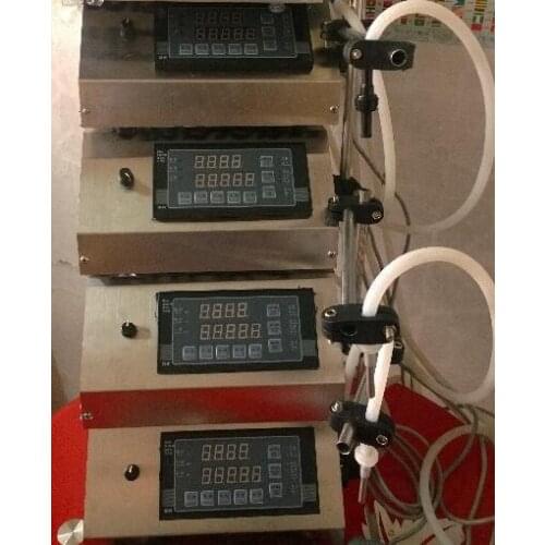 Single Head Gear Pump Liquid Filling Machine (3-4000ml) For Perfume,oil,juice,water,sauce,milk