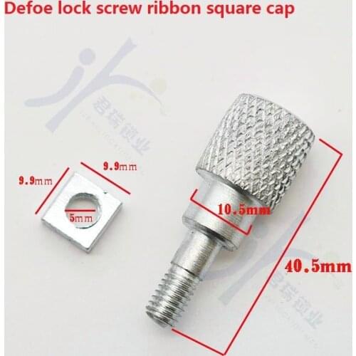 PD060 Defu locking screw belt square cap fixture plate Defu punching key machine screw accessories