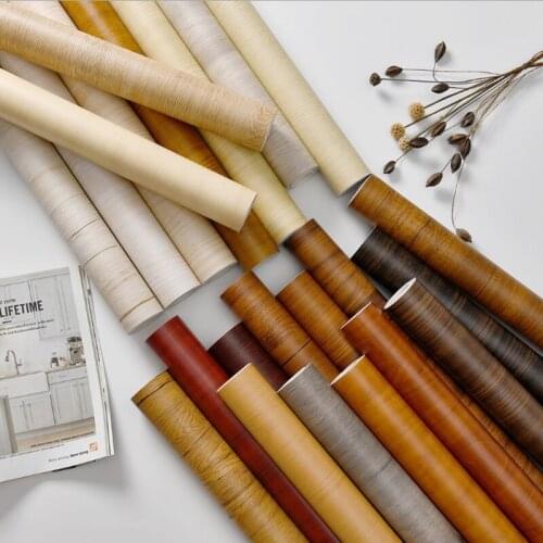 Classic Home Decor PVC Waterproof Wallpaper Self-adhesive Door Cabinet Wardrobe Modern Furniture Professional restoration expert