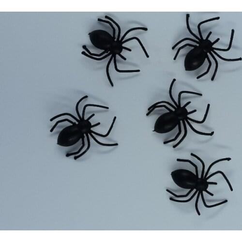 Tricky Halloween Haunted House spoof the whole person Funny Toys simulation fake spider small spider
