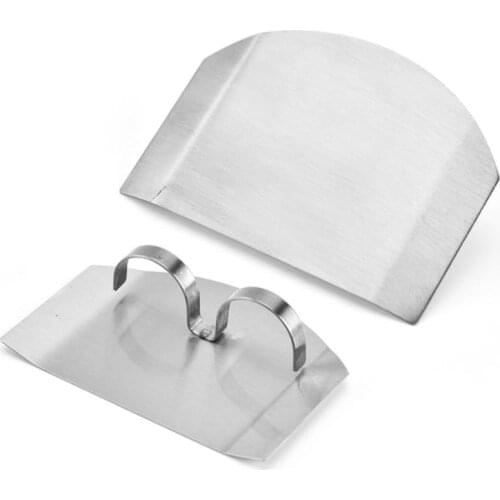 1Pcs New Stainless Steel Finger Guard Hand Protector Finger Hand Cut Knife Cut Finger Protection Tool Kitchen Knives Accessories