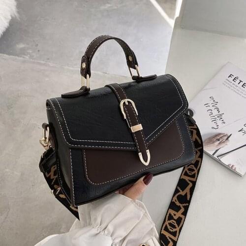 Ladies shoulder bag 2020 new PU brand design built-in zipper bag comfortable shoulder strap fashion party girl messenger bag