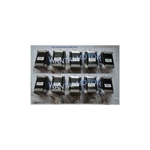 High great 10 PCS NEMA23 Single SHAFT STEPPER MOTOR 185 oz-in CNC of wantai 57BYGH420 3D Printer