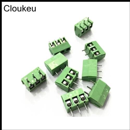 10Pcs Connecting terminal KF396 MG396 3Pin 3P 3.96mm Connector