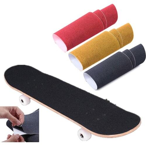 23*84cm Longboard Sandpaper Griptape Professional PVC Skateboard Silicon Carbide Skate Board Grip Tape Scooter Sticker Sandpaper