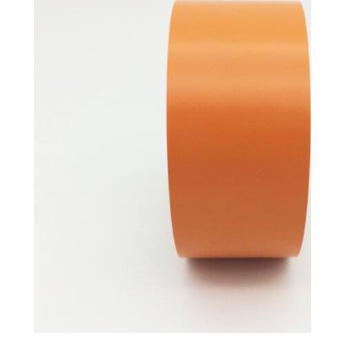4.8cm orange Pvc cross tape