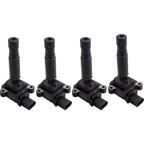 4 pcs x Electronic Ignition Coils for Benz C230 1.8L L4 UF-555 A0001501580 2003 04 05 Spark Ignition Coil UF555 C1690