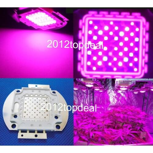 50W Multiband 7-band Full Spectrum High Power LED Plant Grow Light 380nm-730nm