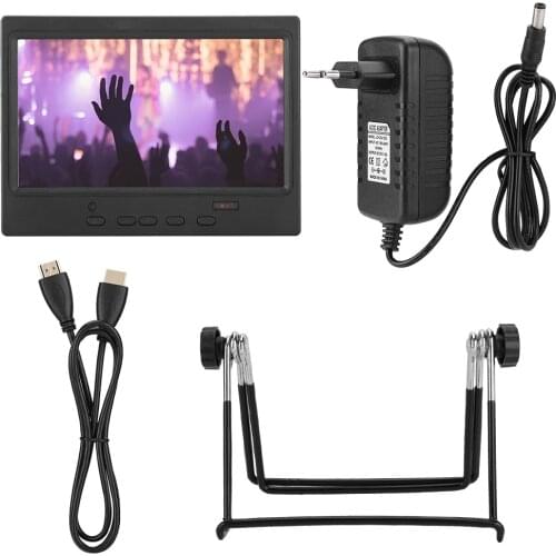 7 Inch 12 V - 2A Car Monitor HD Display LCD Color HD Monitorfor Bus Car Truck Reverse Rear View Backup Camera Dropshipping