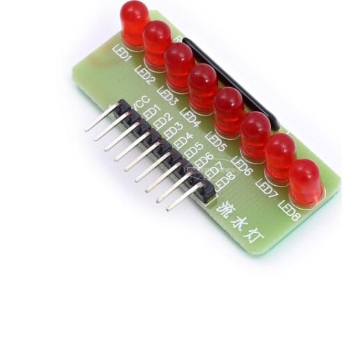 8 Way Water Lamp Lantern LED Microcontroller Module Intelligent Vehicle Accessories