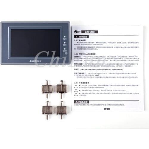 Freeshipping EA-043A Samkoon HMI Touch Screen 4.3 inch 480*272