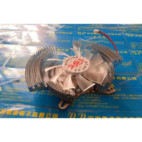 Colorful DC12V 0.22A multiple pitch-row Graphics Card GT9600GT8600GT8500 Heatsinks Cooler Cooling Fan with 2pin