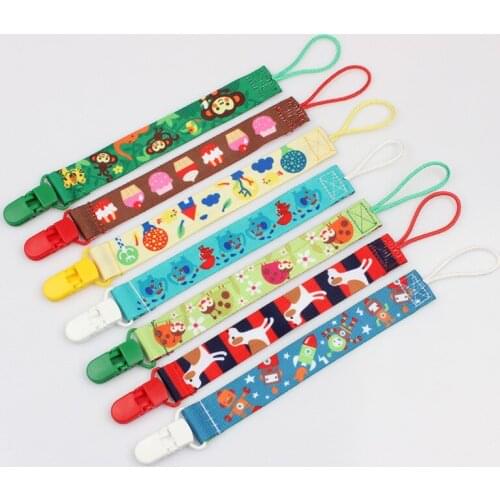 Baby pacifier chain safety buckle pacifier chain Baby pacifier anti-drop chain pacifier clip teether toy