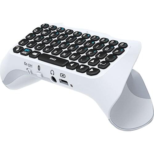 3.5mm Gaming Wireless Keyboard 3.0 Controller Pad for Sony PS5 DualSense Gamepad Mount Mini Keypad Built-in Speaker