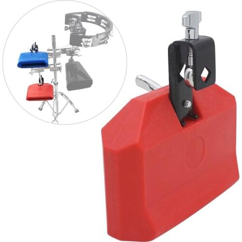 Cow Bell Noise Maker with Mallet Cowbell for Drum Set Percussion Instrument Music Education Tool for Cheering Alerting Sporting