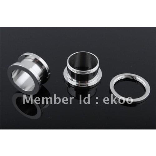 Min. order $10) Body Piercing Big Gauge Flesh Tunnel Heavy Gauge Flesh Tunnel 18mm-30mm