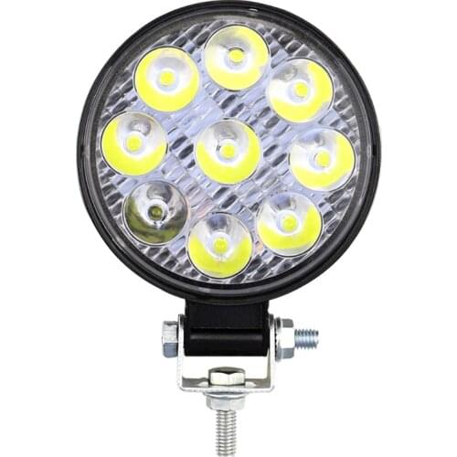 2021 New 12V 24V Car LED Spot Beam White Work Lights MINI 27W Working Light Bar