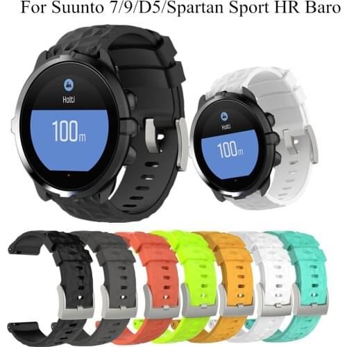 Strap For Suunto 9/ Suunto7/ D5I/ Traverse/ Spartan Sport Wrist HR Baro SmartWatch Band Offical Style Replace Sport Bracelet