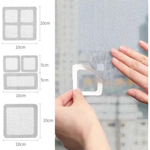 Window Screen Repair Windows sticker Fix Net Home Adhesive Anti Mosquito Fly Bug Insect Wall Patch Stickers Mesh
