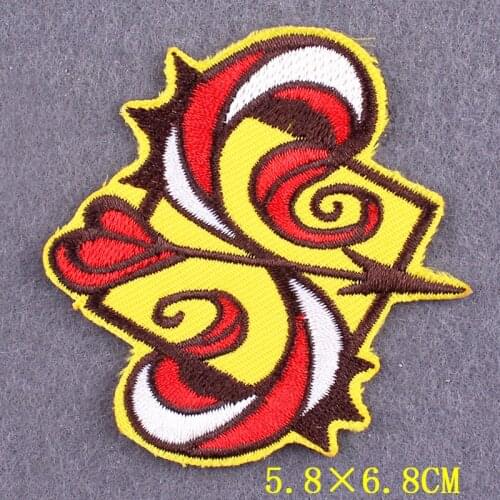 Hot Anime SK∞ SK8 Patch Embroidered Patches For Clothing Spirited Away Clothing Thermoadhesive Patches DIY Cute Cartoon Stripes