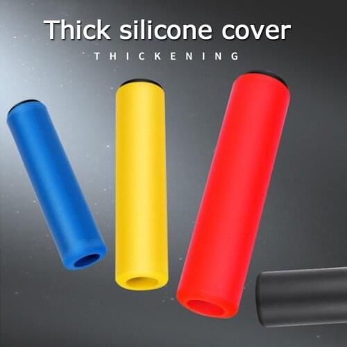 Ultra-light Silicone Sponge Bicycle Handlebar Cover Sof Anti-skid Bicycle Grips Cover