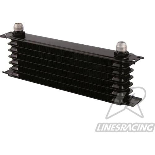 Universal 7 Row AN10 oil cooler For Janpan car/ 10AN engine oil cooler black/blue