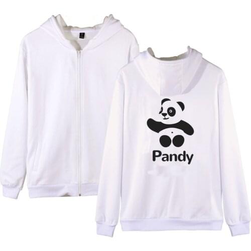 WEJNXIN Autumn Winter Cute Panda Zipper Hoodies Kawaii Women Sweatshirt Harajuku Moletom Feminino High Quality Brand Clothing