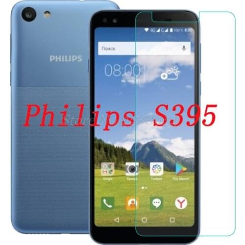 Smartphone 9H Tempered Glass for Philips S395 Explosion-proof Protective Film Screen Protector cover phone