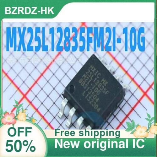 Free shipping 2PCS/lot MX25L12835F MX25L12835FM2I-10G MX25L1283 New original IC
