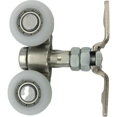 1 pc Small folding door pulley wooden sliding Wheel door and window Accessories track pulley