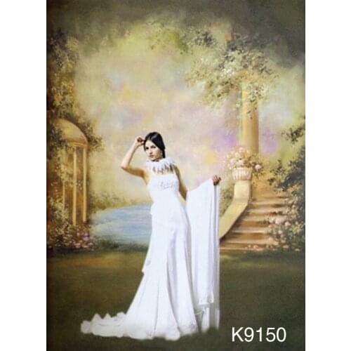 10*20ft Hand Painted Fantasy Muslin Photo Backdrops,Studio wedding backdrop K9150 ,fondos fotografia, Photography Background