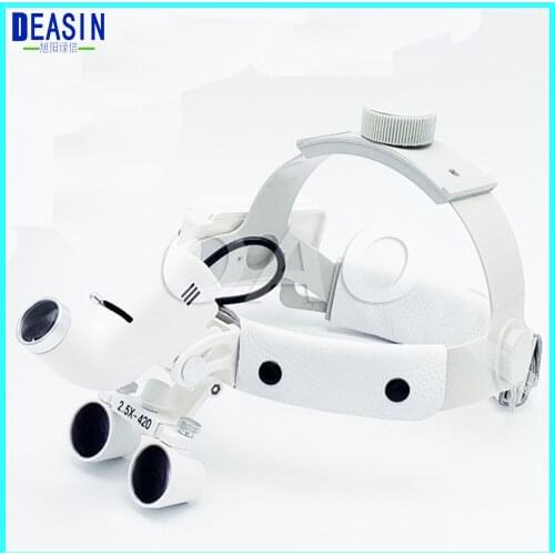 Hot sale 2.5X Medical Magnifier All in Ones operation lamp surgical headlight and Dental Loupes