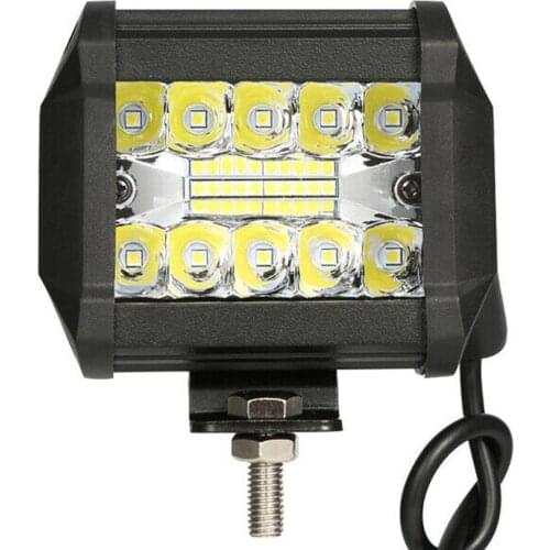 200W 4" LED Combo Work Lights Bar Spotlight Off-road Driving Spot Flood Fog Lamp for Truck Boat SUV 12V 24V Headlight for ATV