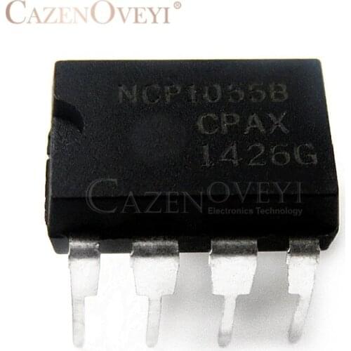 5pcs/lot NCP1055A NCP1055B NCP1055 DIP-7 In Stock