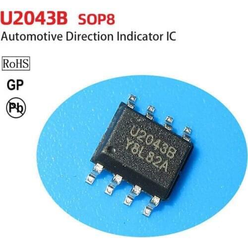 U2043B SOP8 Automotive Direction Indicator ASIC ic Integrated circuit