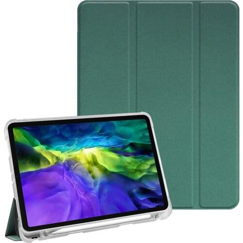 Tablet Case For IPad Air4 10.9-inch Shell Shell Cover With Leather Pen Slot Tablet Protective Cover