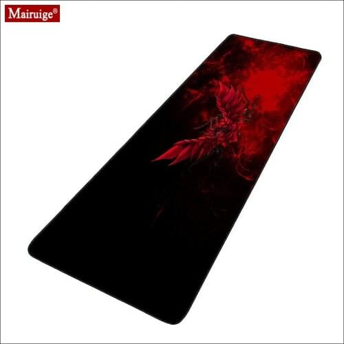 Black and Red Mouse Pad XXL Gaming MousePad 90x40cm/80x30cm Gamer Desk Mat Computer PC Large Keyboard Pad for Laptop Table Pads