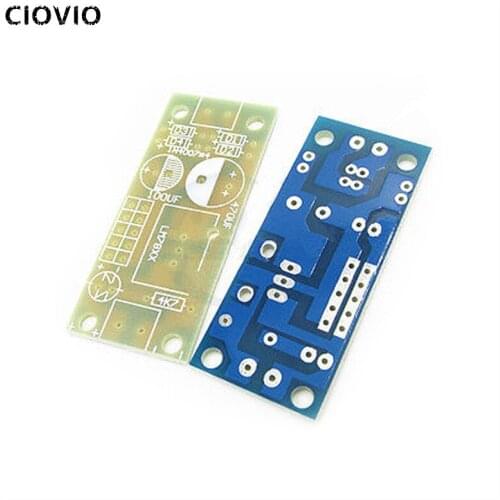 CIOVIO 20PCS L78XX PCB LM78XX LM7805 LM7812 LM7824 Fixed Regulator PCB Board DISPATCH