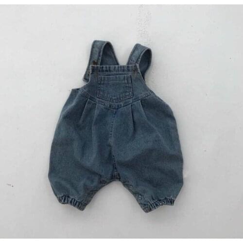 2020 New Baby Girls Boys Denim Overalls Spring Fashion Babts Long Pants 0-3 Years PP716