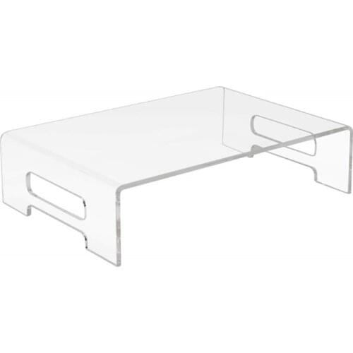 Elegant Monitor Stand Display Tray Shelf Bed Tray Keyboard Cover Laptop Monitor Showcase Fixtures Food Display Risers U90D