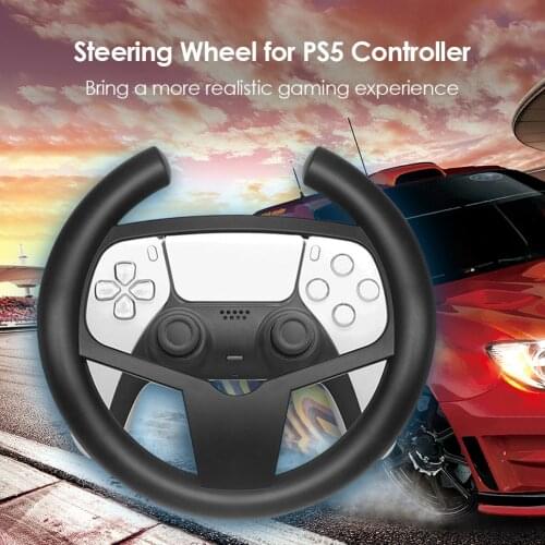 Racing Game Steering Wheel Lightweight Game Playing Element for Playstation 5 PS5 Remote Controller Gaming Drive