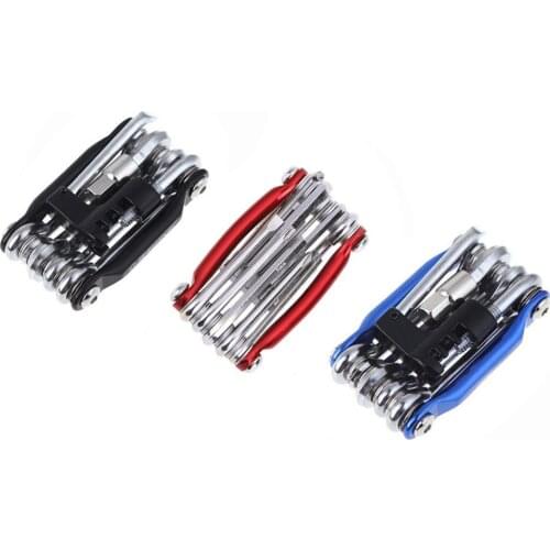 11 in 1 Multitool for Bike Bicycle Repair Tools Set Kit Hex Key screwdriver / wrench / spanner / Opener Bicycle Hand Tool