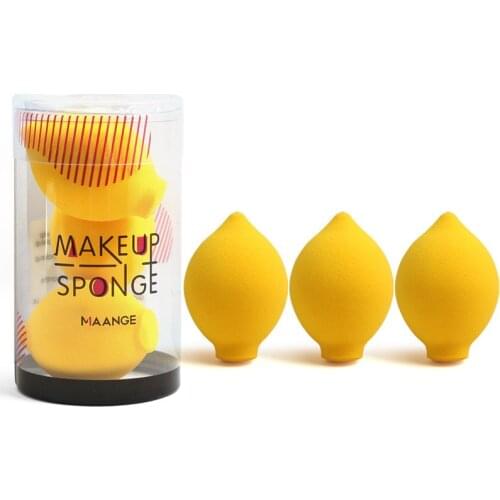 New Arrival 3pcs/box Mini Beauty Egg Wet and Dry Use Cosmestic Tools Set 3 Fresh Color Choice