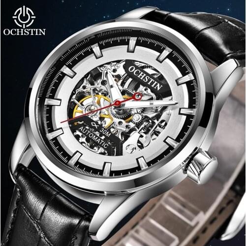 Original OCHSTIN Brand Automatic Mechanical Watch Men Luminous Hand Male Date Wristwatch Watch Men Clock Reloj Relogio Masculino