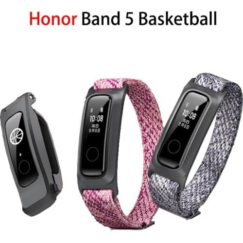 Original Huawei Honor Band 5 Basketball Ver Smart Band Running Posture Monitor 2 Wearing Mode Water-Resistant 50 Meter 5ATM